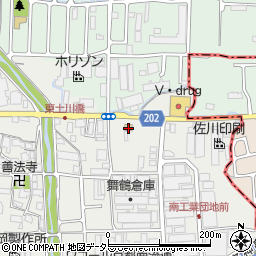 ファミリーマート久世東土川町店周辺の地図