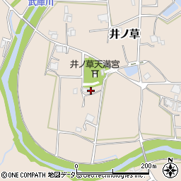 兵庫県三田市井ノ草1073周辺の地図