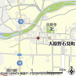 京都府京都市西京区大原野石見町299周辺の地図