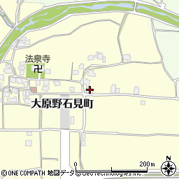 京都府京都市西京区大原野石見町372-2周辺の地図