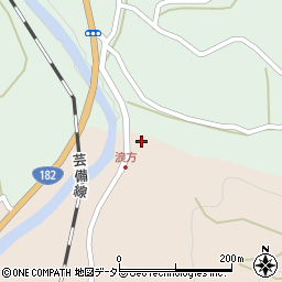 岡山県新見市哲西町矢田119-1周辺の地図