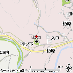 兵庫県川辺郡猪名川町杤原堂ノ廻周辺の地図