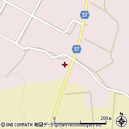 広島県庄原市東城町森189-2周辺の地図