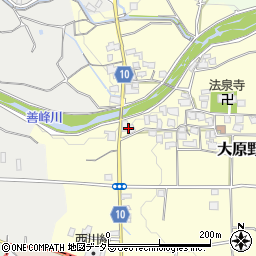 京都府京都市西京区大原野石見町230周辺の地図