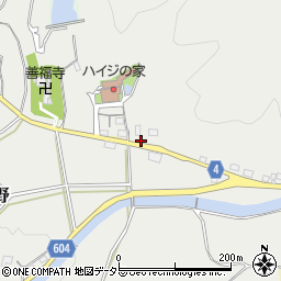 大阪府豊能郡能勢町野間出野47周辺の地図