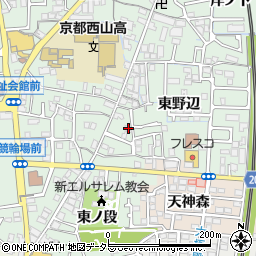 京都府向日市寺戸町東野辺5周辺の地図