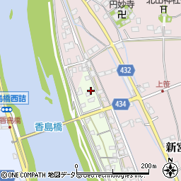 兵庫県たつの市新宮町吉島850-4周辺の地図
