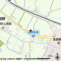 兵庫県三田市上相野1432周辺の地図