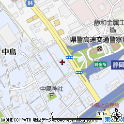 株式会社アマダ　静岡営業所周辺の地図