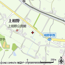 兵庫県三田市上相野343周辺の地図
