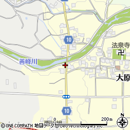 京都府京都市西京区大原野石見町207周辺の地図