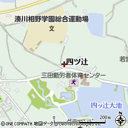 兵庫県三田市四ツ辻1423周辺の地図