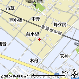 愛知県岡崎市新堀町前小望28周辺の地図