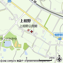 兵庫県三田市上相野366周辺の地図