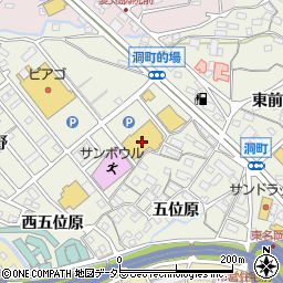 スーパースポーツゼビオ岡崎インター店周辺の地図