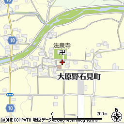 京都府京都市西京区大原野石見町285周辺の地図