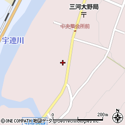愛知県新城市大野榎下15周辺の地図