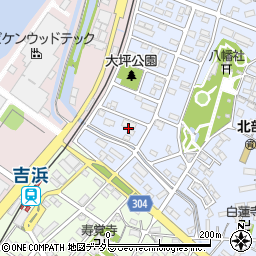 愛知県高浜市八幡町5丁目周辺の地図