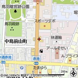 快活CLUB京都南インター店周辺の地図