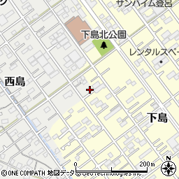 静岡県静岡市駿河区西島147周辺の地図