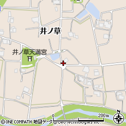 兵庫県三田市井ノ草290周辺の地図