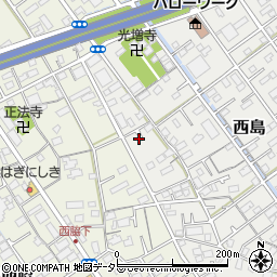 静岡県静岡市駿河区西島182-5周辺の地図