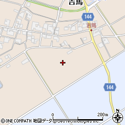 兵庫県加東市吉馬周辺の地図