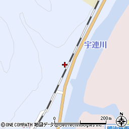 愛知県新城市富栄森下周辺の地図