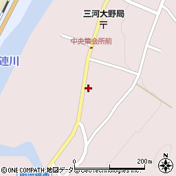 愛知県新城市大野榎下11周辺の地図