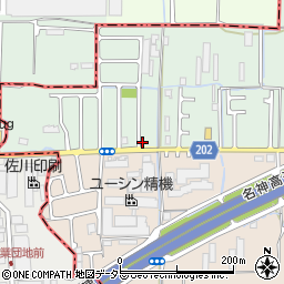 ＹＣ読売新聞　東土川周辺の地図