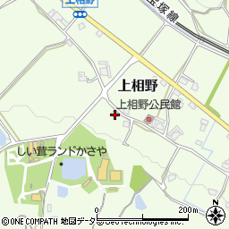 兵庫県三田市上相野413周辺の地図