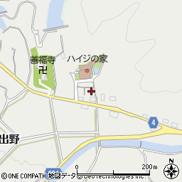 大阪府豊能郡能勢町野間出野53周辺の地図
