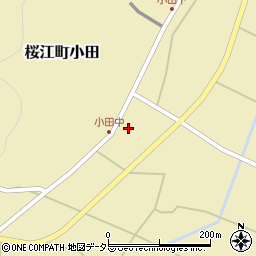 島根県江津市桜江町小田319-1周辺の地図