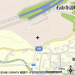 千町石山寺辺線周辺の地図