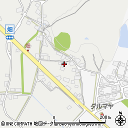 兵庫県加西市畑町58周辺の地図