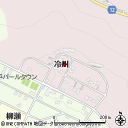 静岡県伊豆市冷川1276-65周辺の地図
