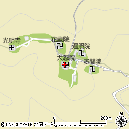 大慈院周辺の地図