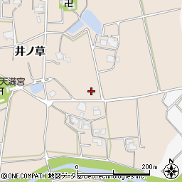 兵庫県三田市井ノ草410周辺の地図