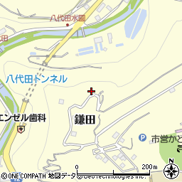 静岡県伊東市鎌田1265-22周辺の地図