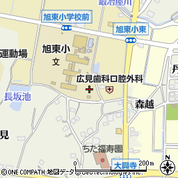 愛知県知多市大興寺広目周辺の地図