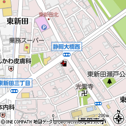 日星コーポレーション株式会社　東新田サービスステーション周辺の地図