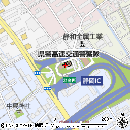 県警高速交通警察隊周辺の地図