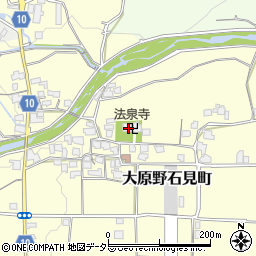 京都府京都市西京区大原野石見町311周辺の地図