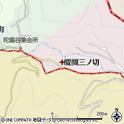 京都府京都市伏見区醍醐三ノ切15周辺の地図