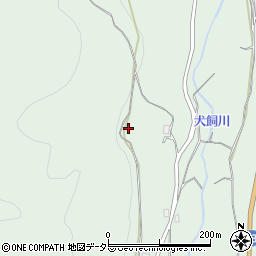京都府亀岡市西別院町神地岩谷周辺の地図