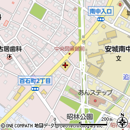 スギドラッグ百石店周辺の地図