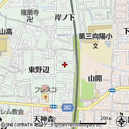 京都府向日市寺戸町東野辺48周辺の地図