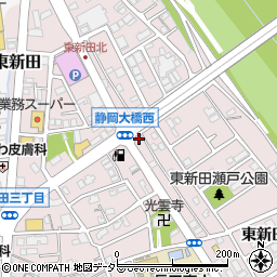おたからや　静岡大橋西店周辺の地図