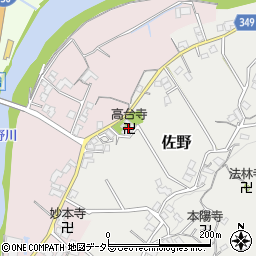 高台寺周辺の地図