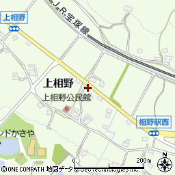 兵庫県三田市上相野355周辺の地図